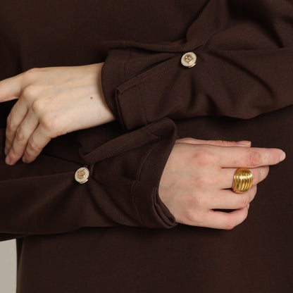 Chanté - Ottilia Blouse in Truffle (Women Blouse)