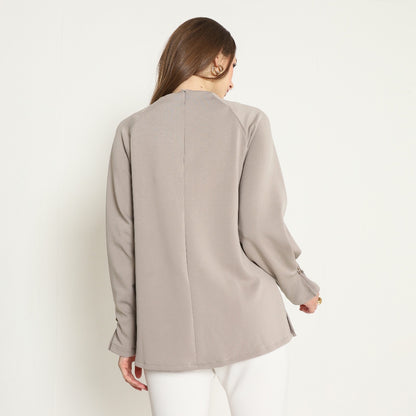 Chanté - Ottilia Blouse in Taupe (Women Blouse)