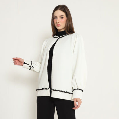 Chanté - Oria Cardigan in Broken White