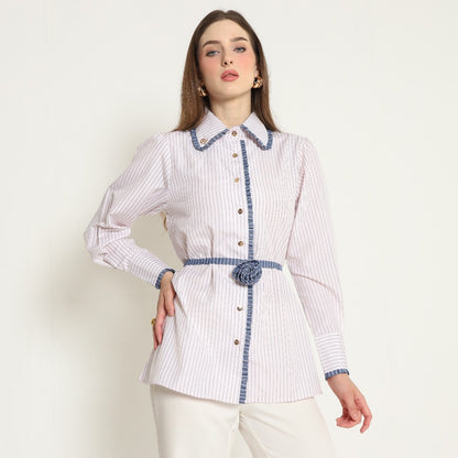 Chanté - Orila Tunic in Pearl White