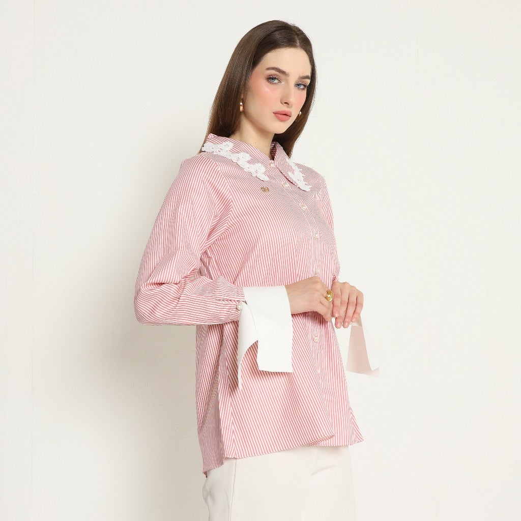 Chanté - Olesya Shirt in Candy Stripes