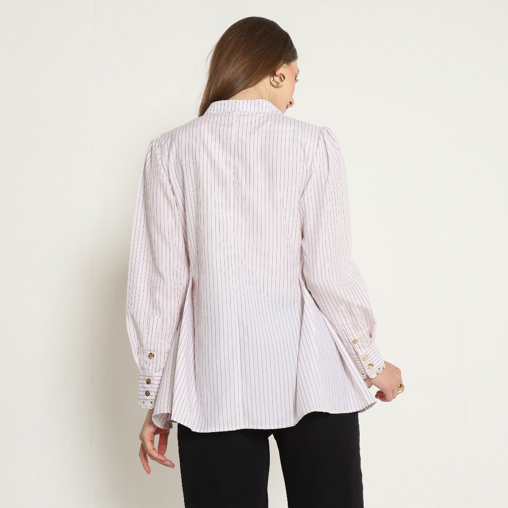 Chanté - Oliva Shirt in White Candy