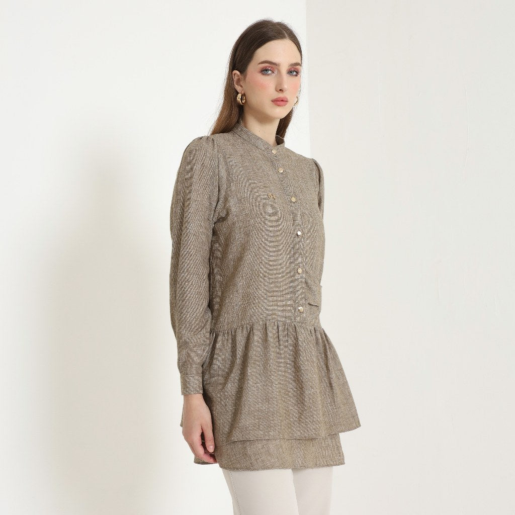 Chanté - Olia Blouse in Brown