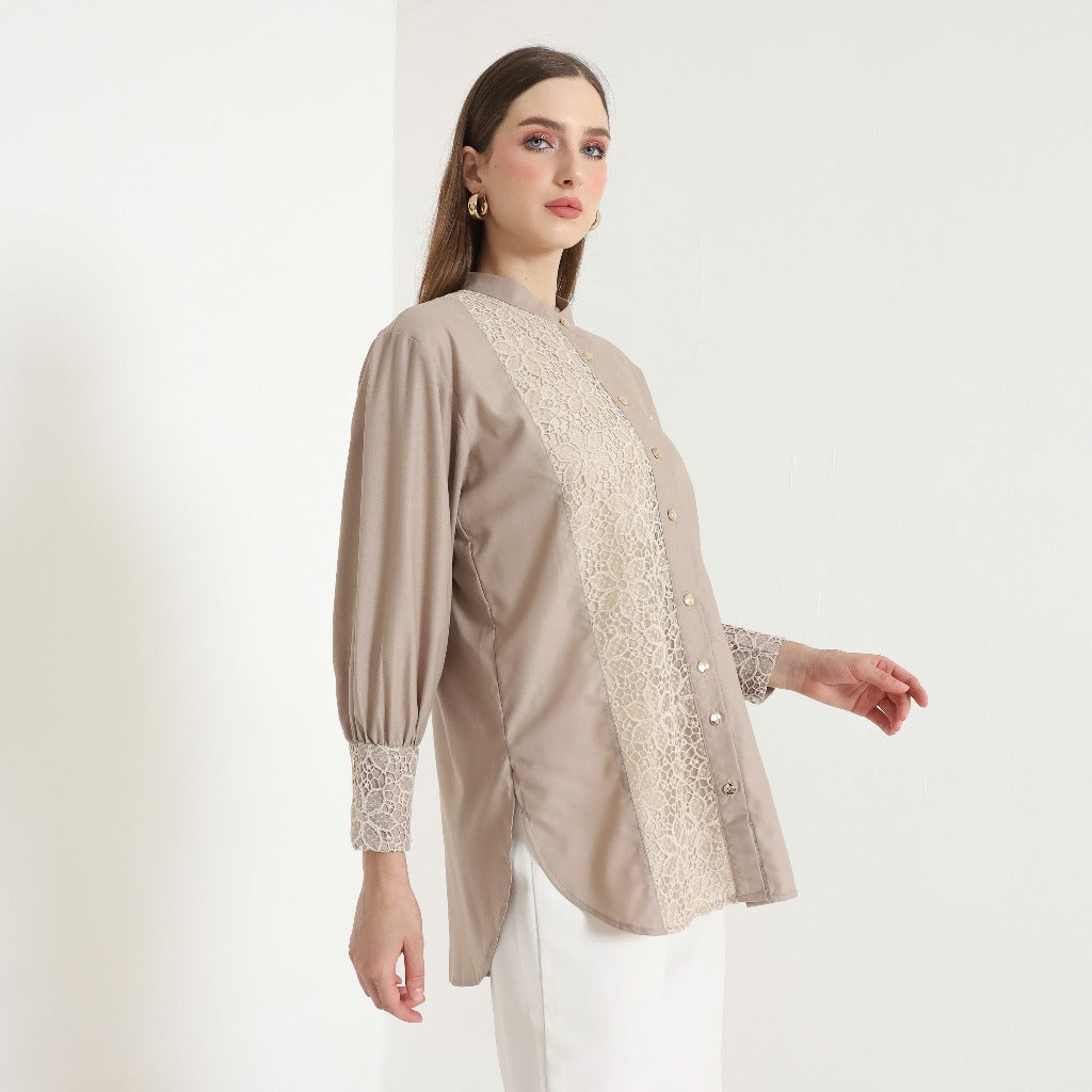 Chanté - Oleta Shirt in Sand