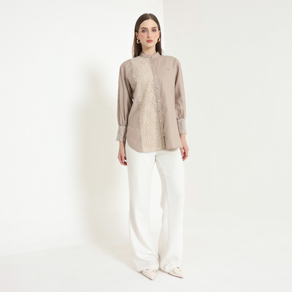 Chanté - Oleta Shirt in Sand