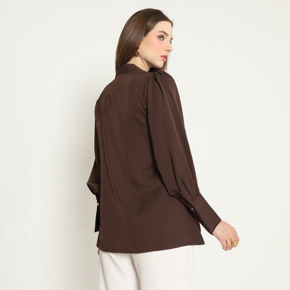 Chanté - Olea Shirt in Espresso (Women Shirt)