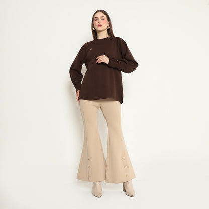Chanté - Ottilia Blouse in Truffle (Women Blouse)