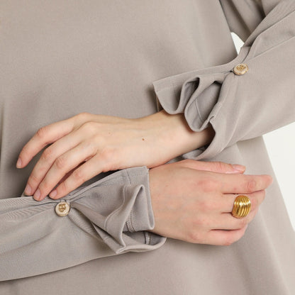 Chanté - Ottilia Blouse in Taupe (Women Blouse)