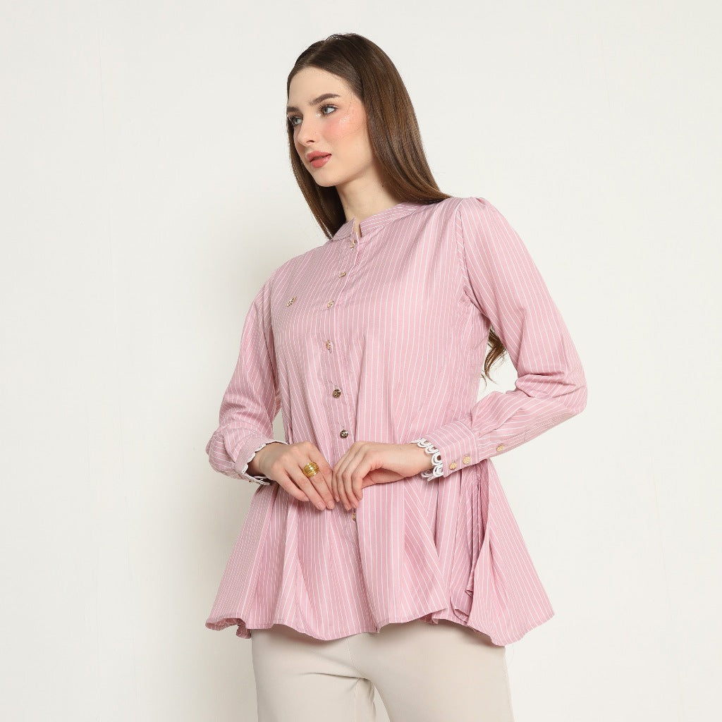 Chanté - Oliva Shirt in Pink (Women Shirt)