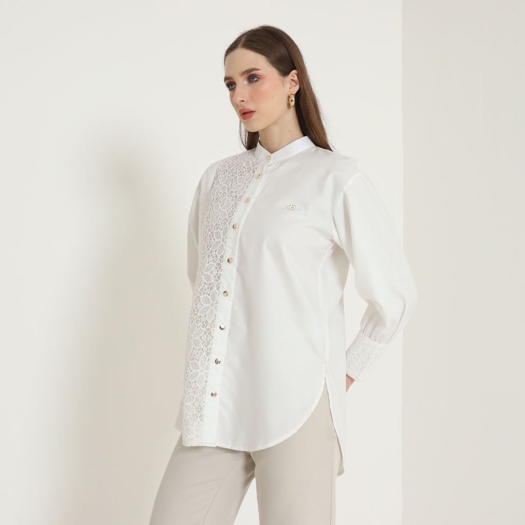 Chanté - Oleta Shirt in Broken White
