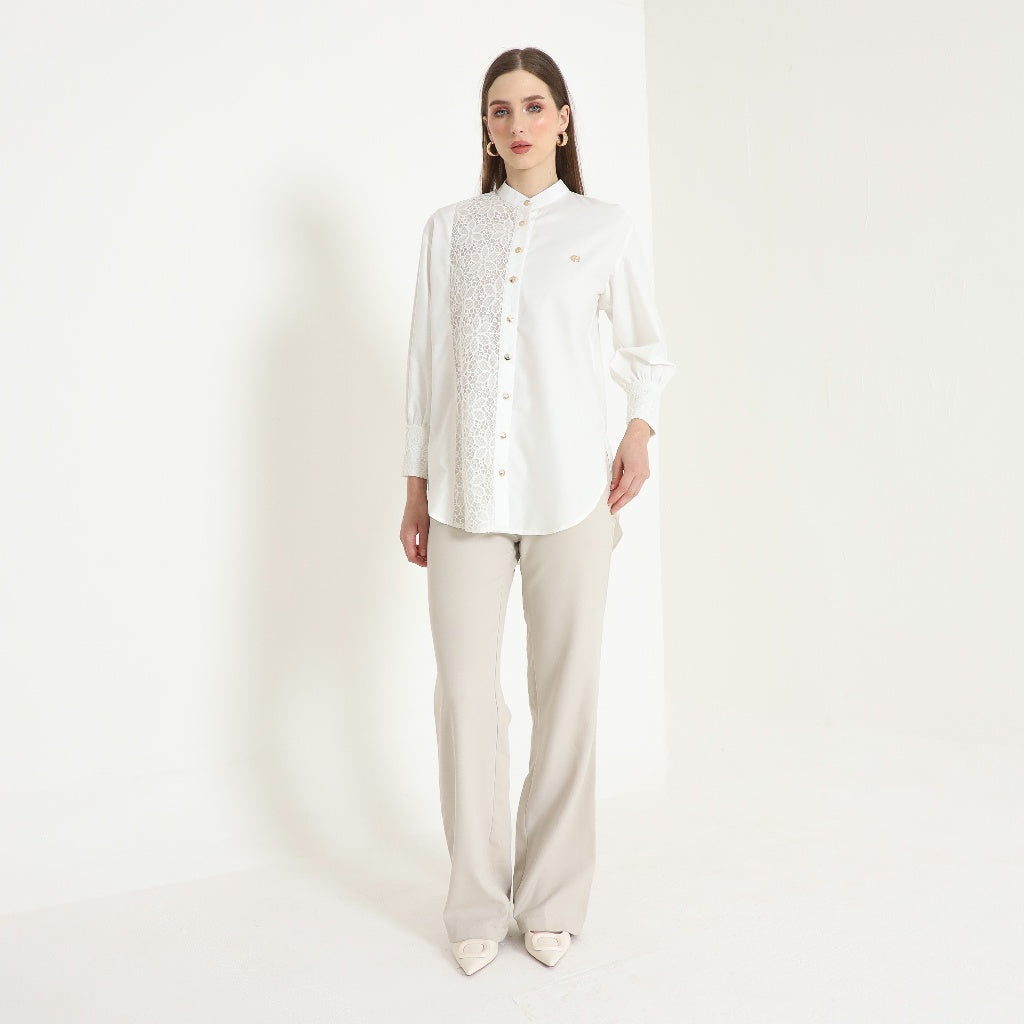 Chanté - Oleta Shirt in Broken White