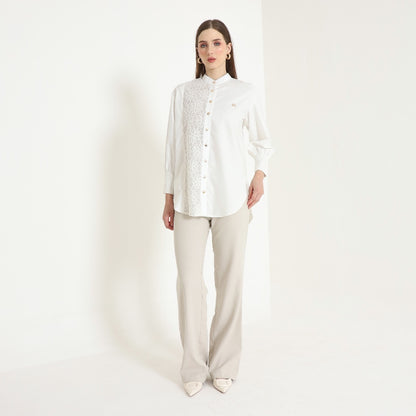 Chanté - Oleta Shirt in Broken White