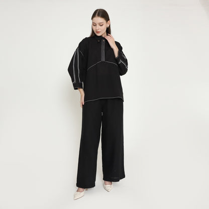 Chanté - Phoebe Blouse in Black