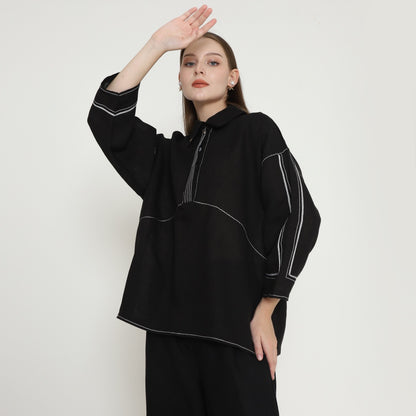 Chanté - Phoebe Blouse in Black