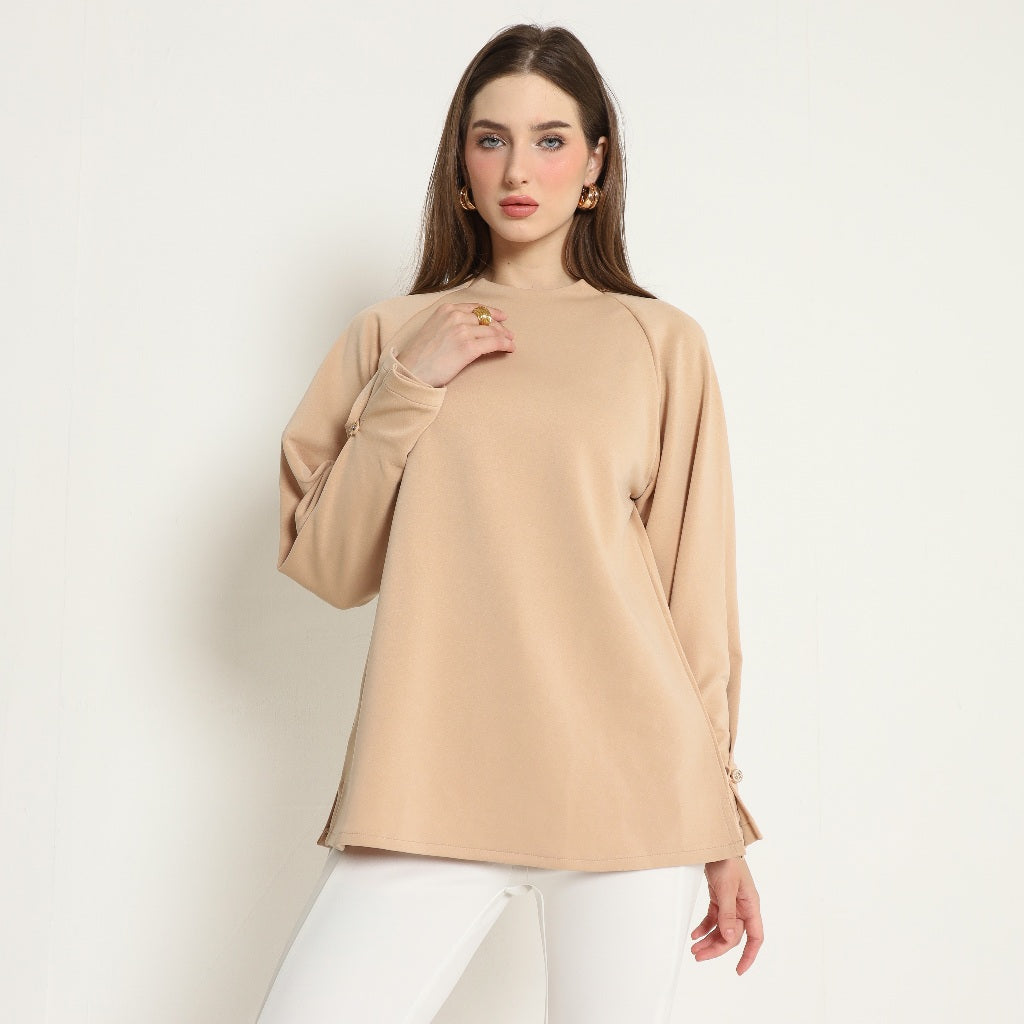 Chanté - Ottilia Blouse in Sand (Women Blouse)