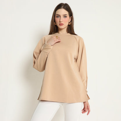Chanté - Ottilia Blouse in Sand (Women Blouse)