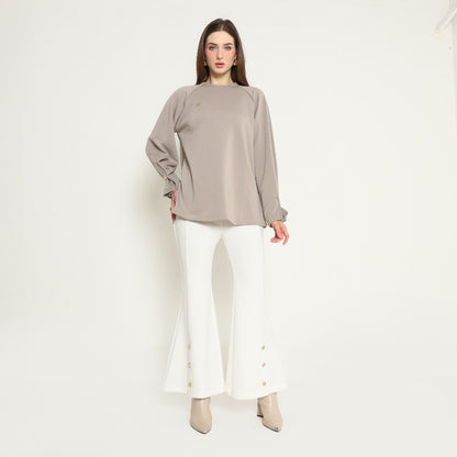Chanté - Ottilia Blouse in Taupe (Women Blouse)