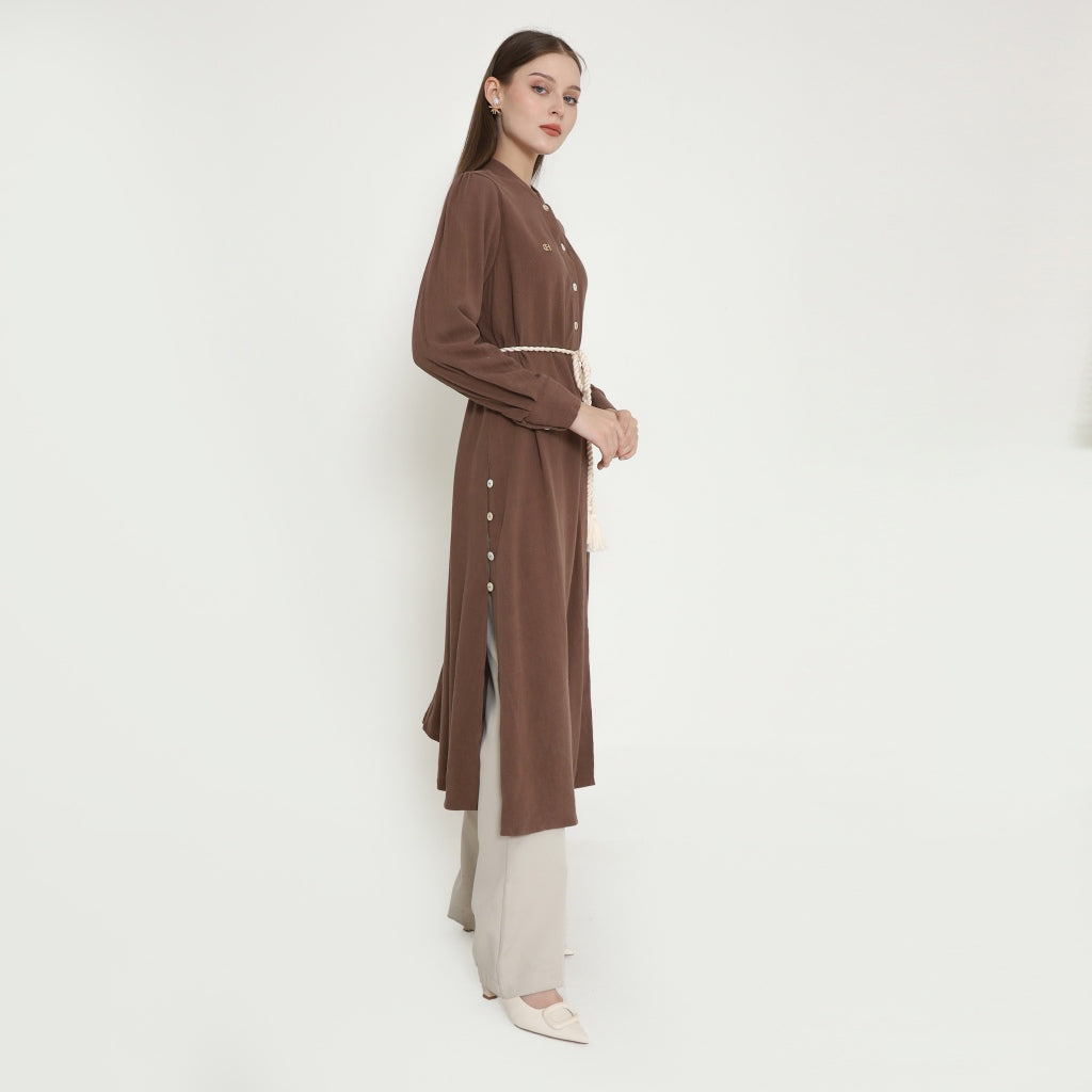 Chanté - Playa Dress in Coffee