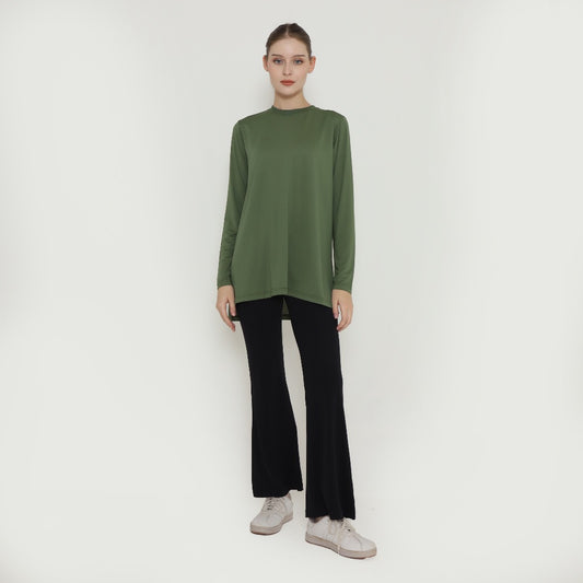 Chanté - Oriel Active Blouse in Army Green