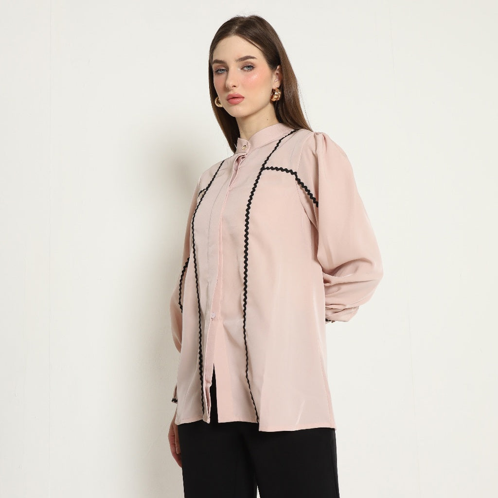 Chanté - Oriana Shirt in Nude Pink (Women Shirt)