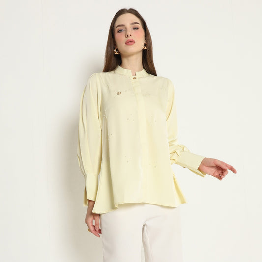 Chanté - Olea Shirt in Butter Yellow