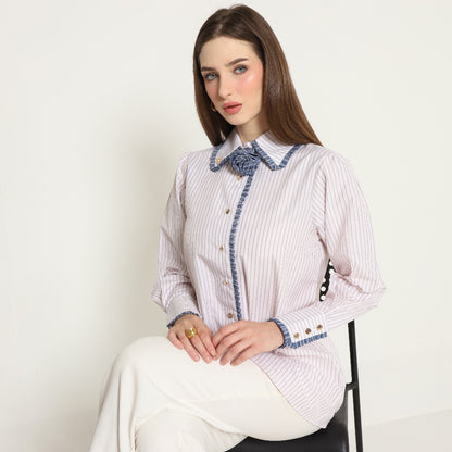 Chanté - Orila Tunic in Pearl White