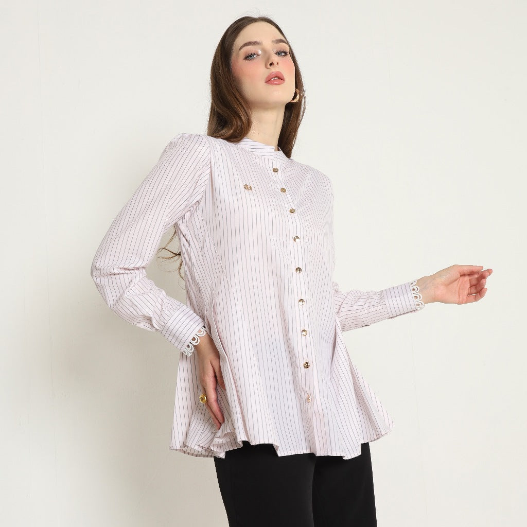 Chanté - Oliva Shirt in White Candy