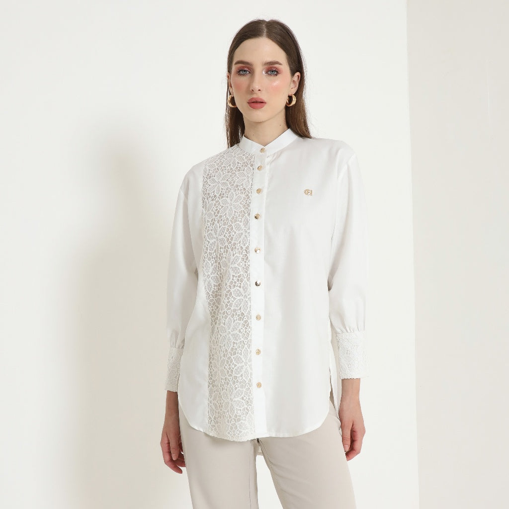 Chanté - Oleta Shirt in Broken White