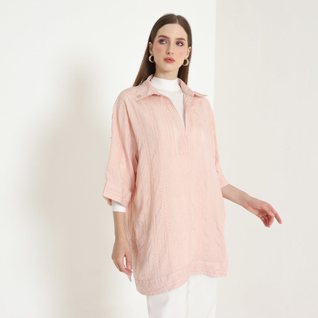 Chanté - Olenka Blouse in Pink (Women Blouse)