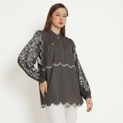Chanté - Philippa Blouse in Dark Olive