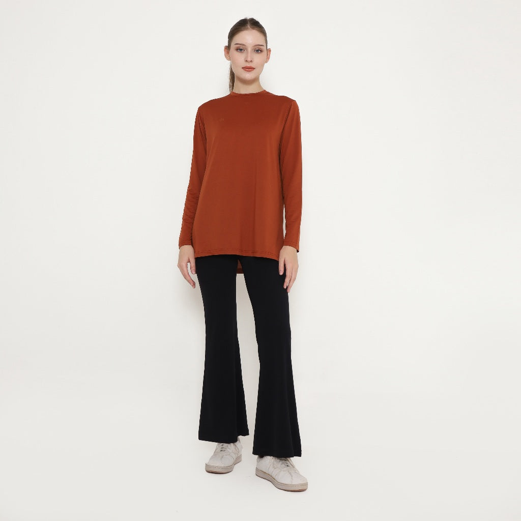 Chanté - Oriel Active Blouse in Rust