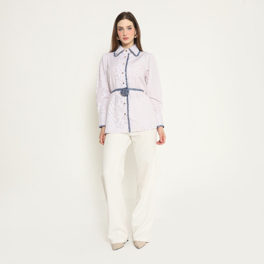 Chanté - Orila Tunic in Pearl White