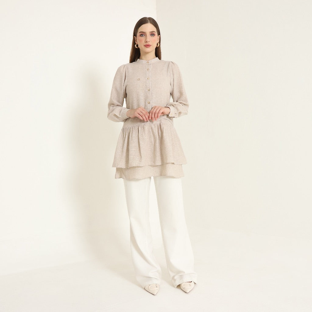 Chanté - Olia Blouse in Oat