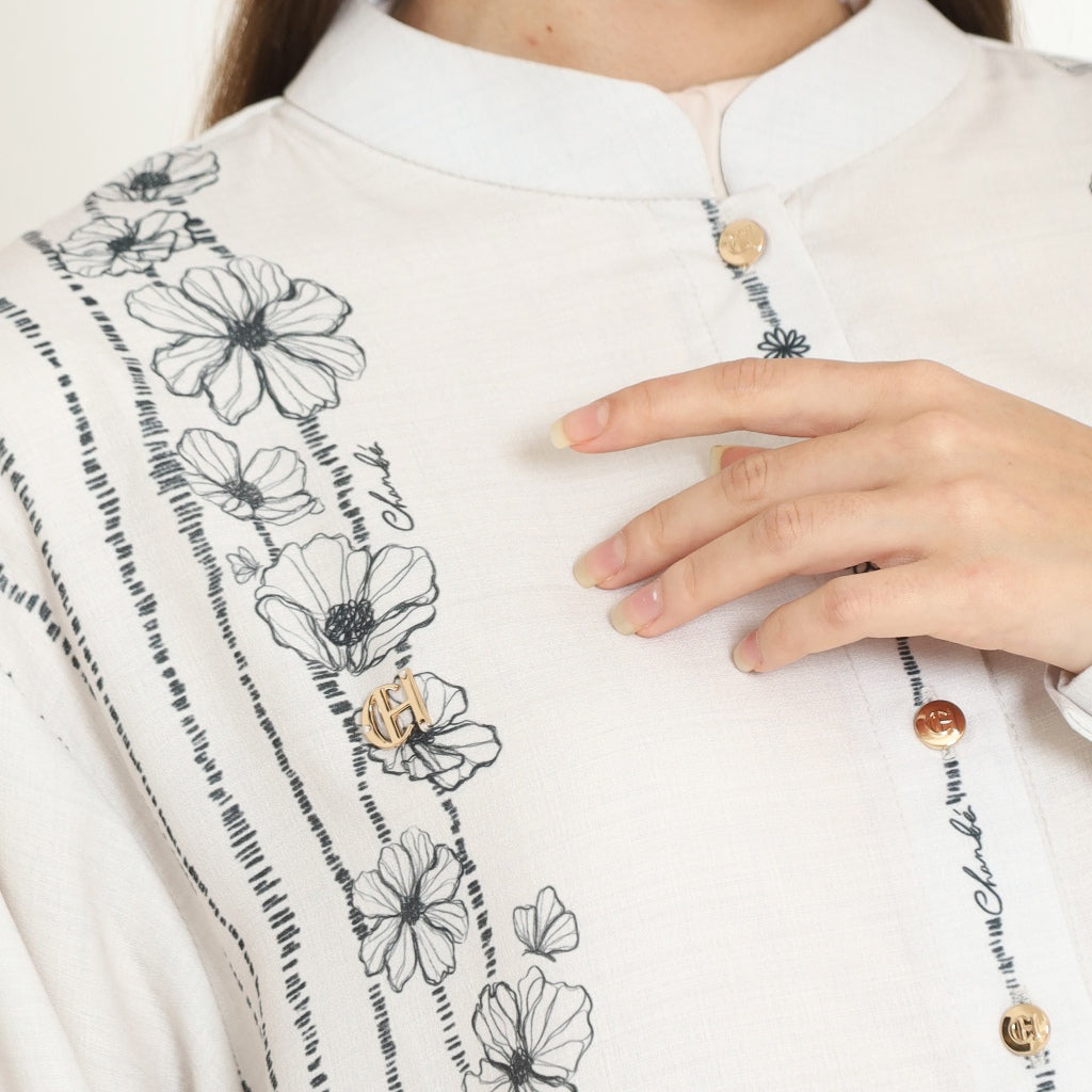 Chanté - Prilla Shirt in Ivory