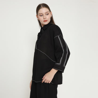 Chanté - Phoebe Blouse in Black