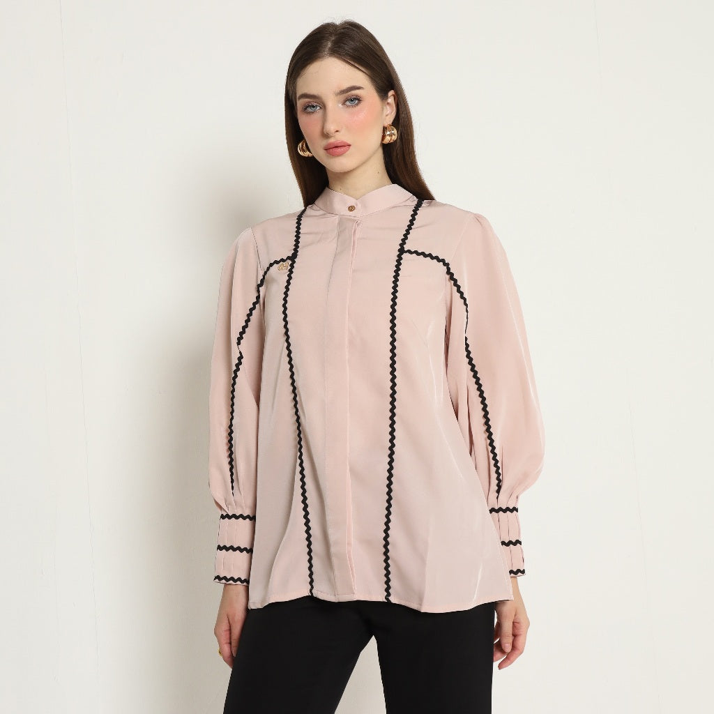 Chanté - Oriana Shirt in Nude Pink (Women Shirt)