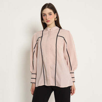 Chanté - Oriana Shirt in Nude Pink (Women Shirt)