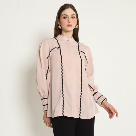 Chanté - Oriana Shirt in Nude Pink (Women Shirt)