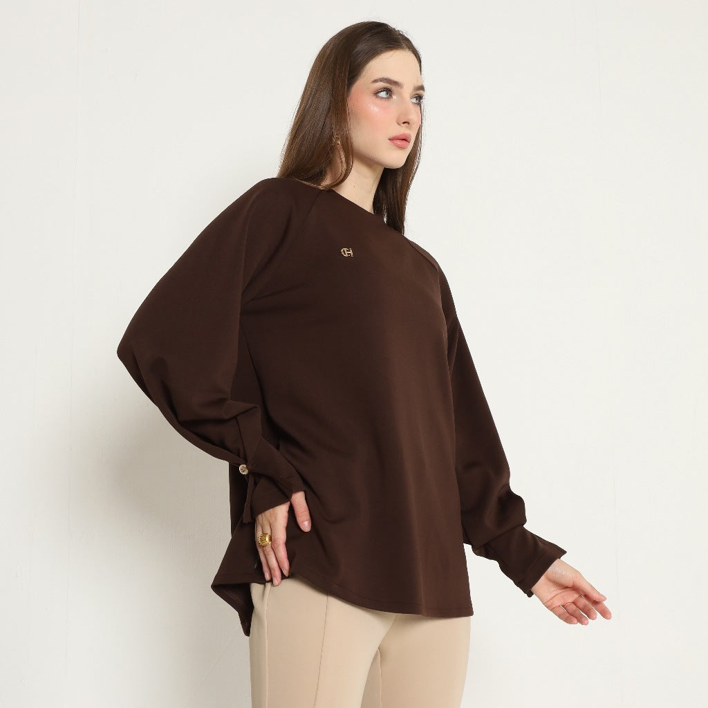 Chanté - Ottilia Blouse in Truffle (Women Blouse)