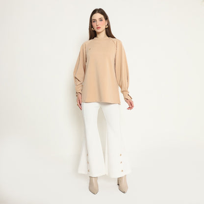 Chanté - Ottilia Blouse in Sand (Women Blouse)