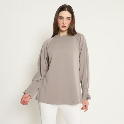 Chanté - Ottilia Blouse in Taupe (Women Blouse)