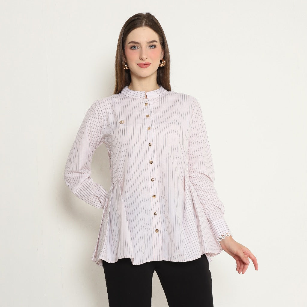 Chanté - Oliva Shirt in White Candy