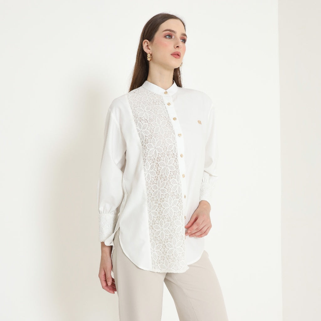 Chanté - Oleta Shirt in Broken White