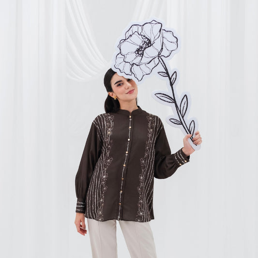 Chanté - Prilla Shirt in Dark Olive