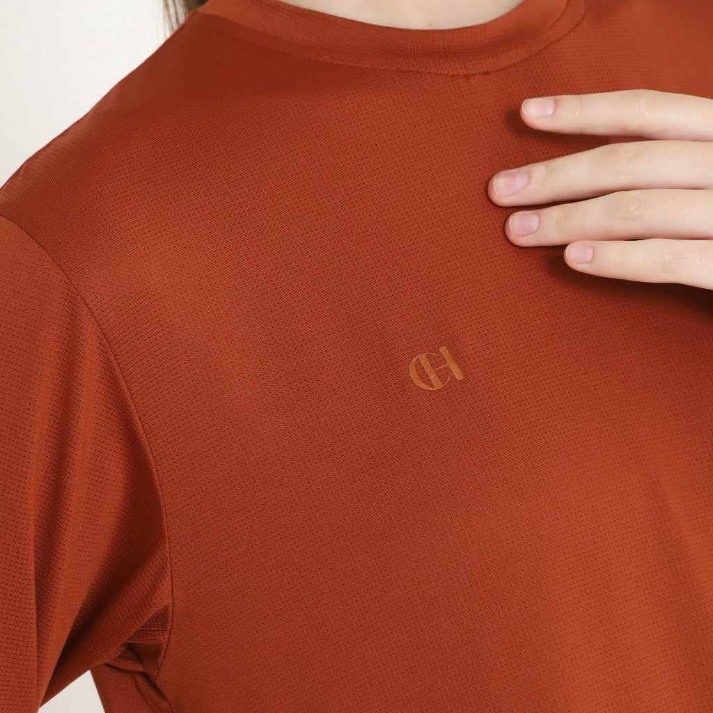 Chanté - Oriel Active Blouse in Rust