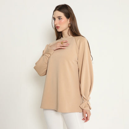 Chanté - Ottilia Blouse in Sand (Women Blouse)