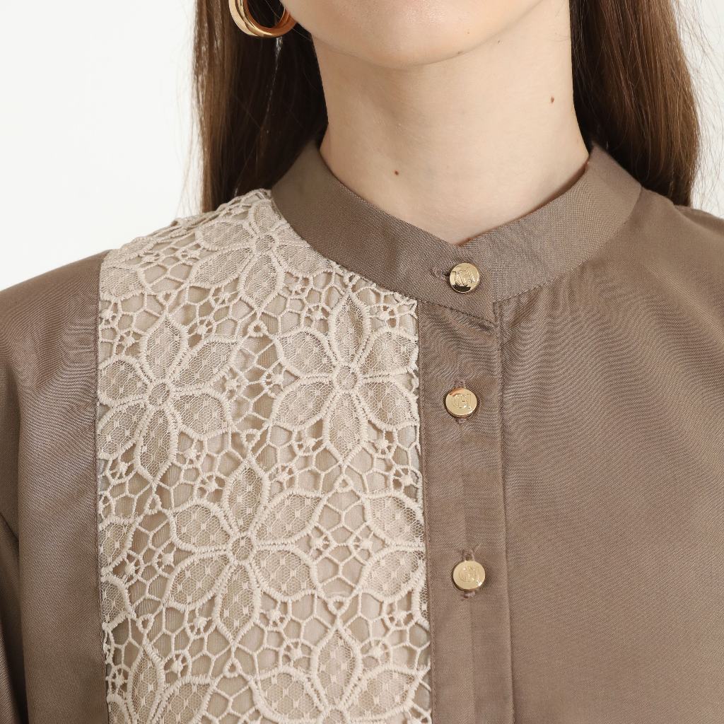 Chanté - Oleta Shirt in Brown (Women Shirt)