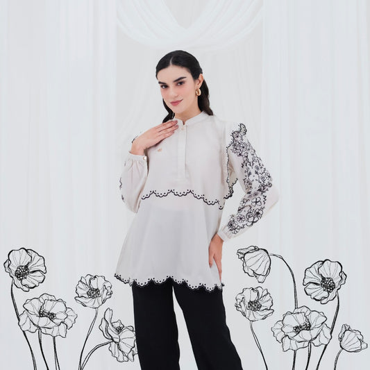 Chanté - Philippa Blouse in Ivory (Women Blouse)