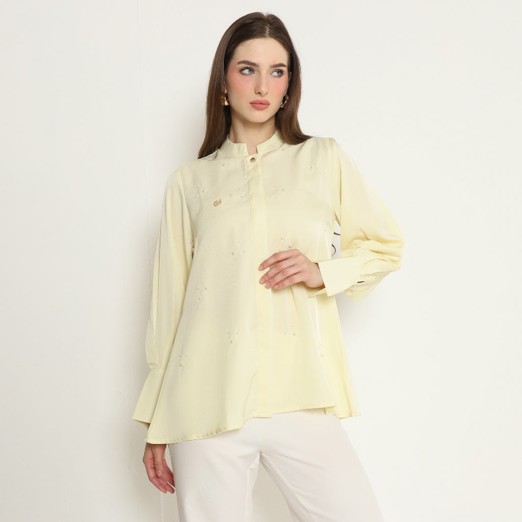 Chanté - Olea Shirt in Butter Yellow