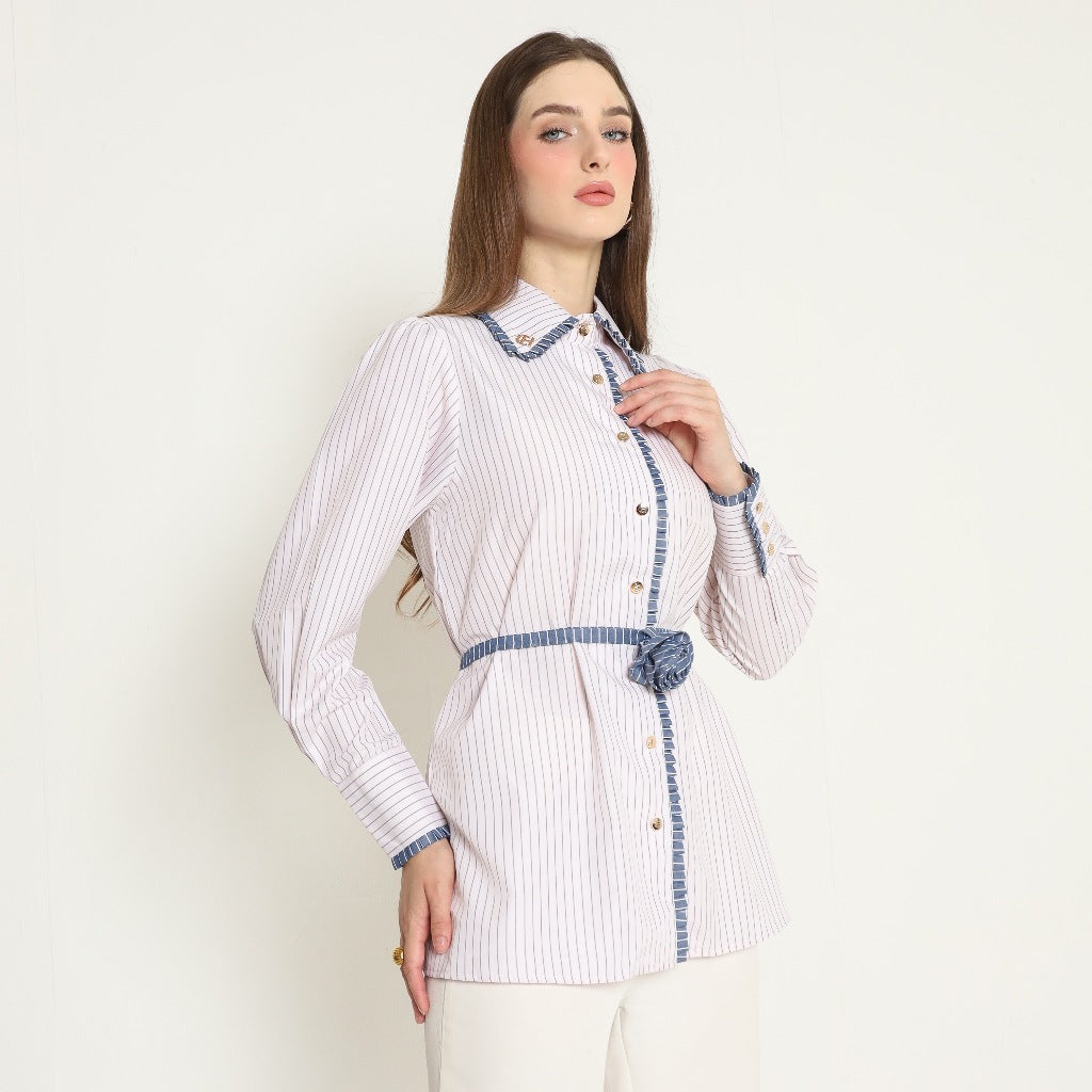 Chanté - Orila Tunic in Pearl White